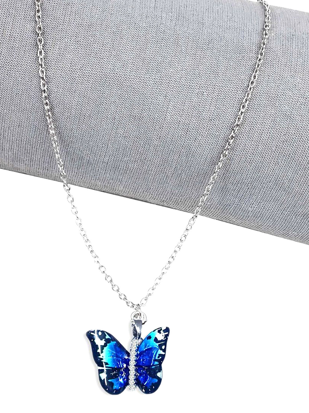 Stylewell Silver-Plated Contemporary Pendants with Chains