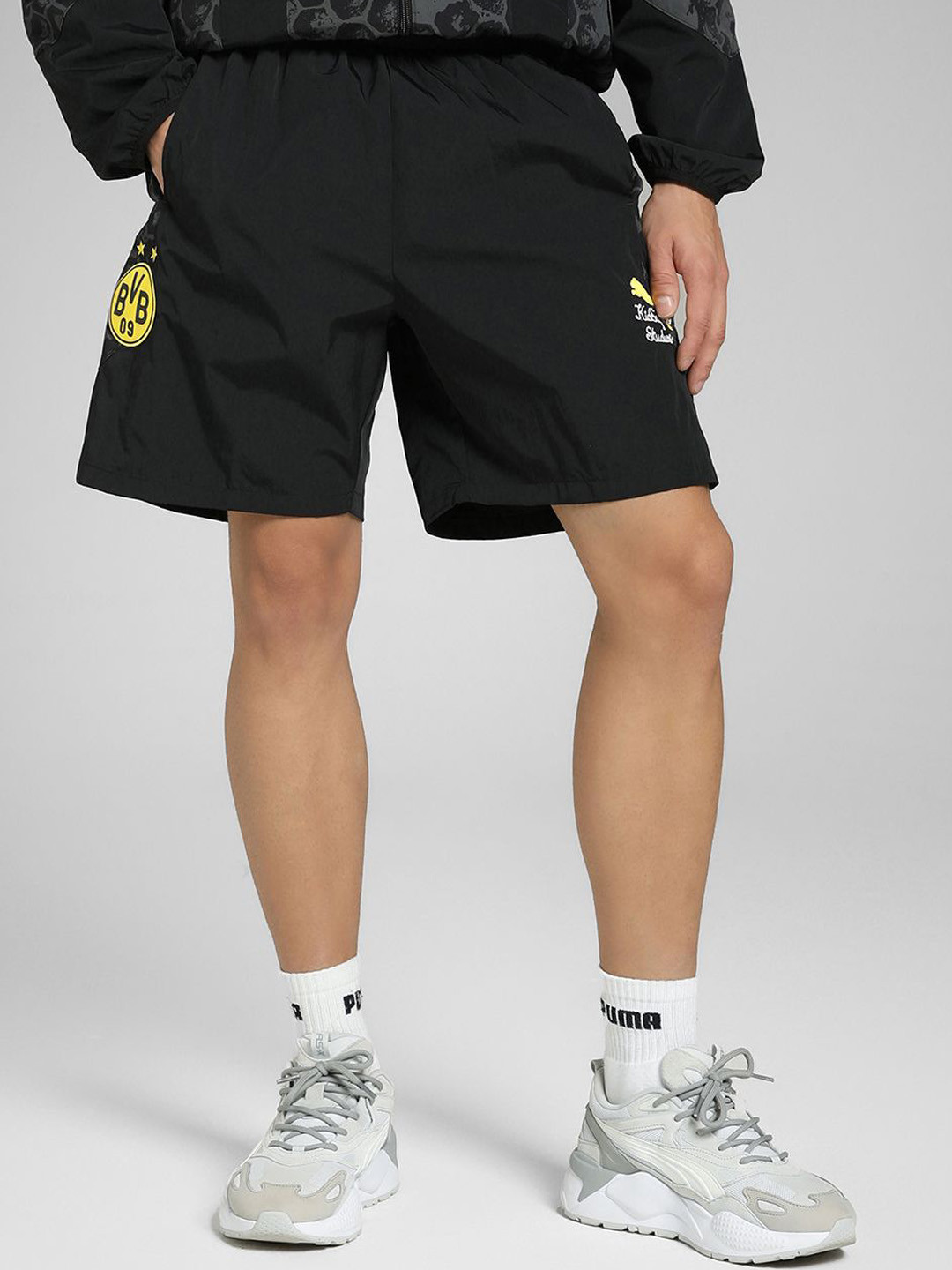 Puma Men KidSuper BVB Printed Sports Shorts