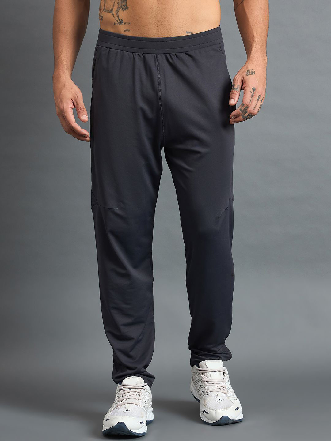 DIDA Men 4 Way High-Stretch Graphite Track Pant