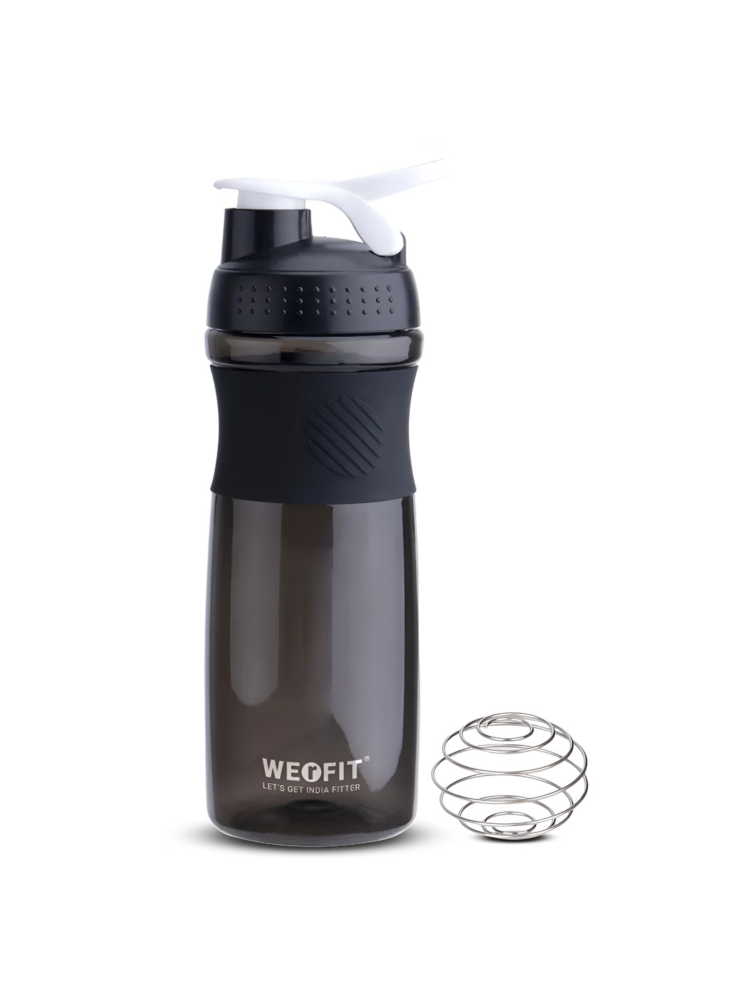 ADRENEX Black Plastic Flip Top Shaker - 380ml
