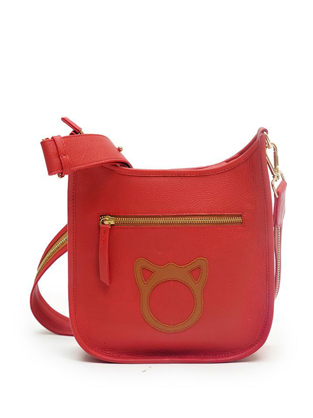 Oddcat Leather Crossbody Sling Bag