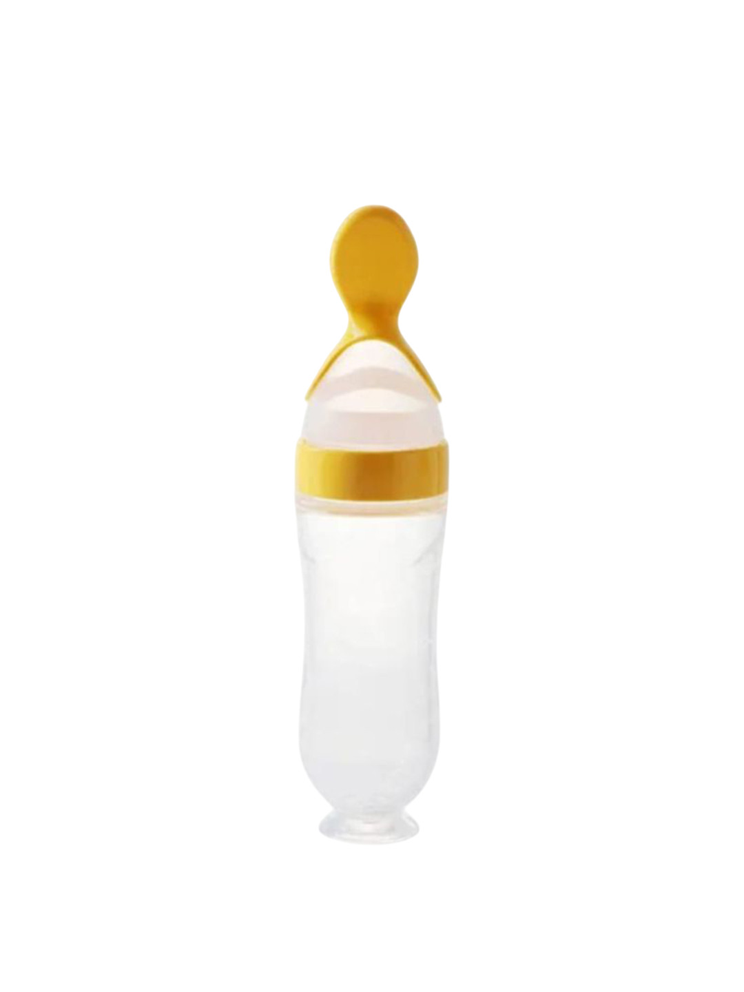 Kalra Magic Infants BPA Free Silicone Feeding Bottle with Spoon