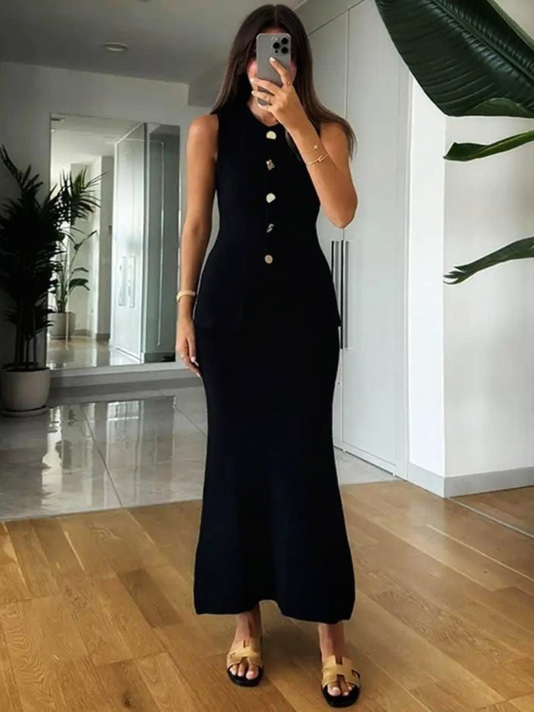 Miss Mosa By Akanksha  Reeny Luxe Soft Knit Coord Set -Set Of Skirt And Top