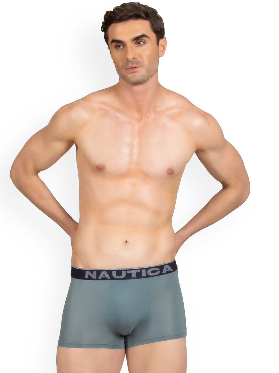 Nautica Anti-Bacterial Mid-Rise Trunk ISMETRK01-SGRN