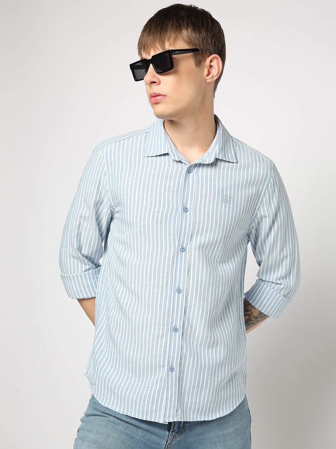 GAP Striped Casual Shirt