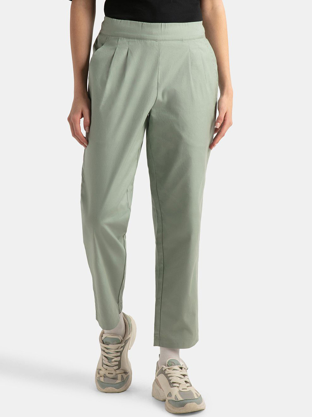 Jockey Groove Women Super Combed Cotton Regular Fit Hybrid Pants - WZ09