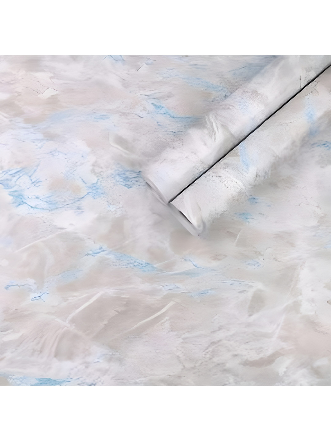 INDIAN ROYALS White & Blue Design Printed Self-Adhesive & Durable Wall Sticker