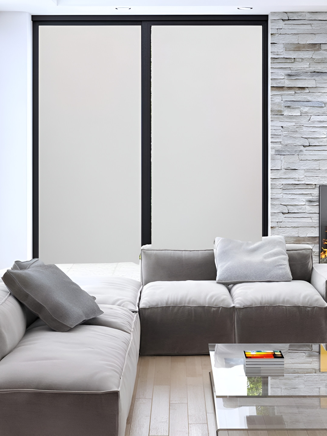 INDIAN ROYALS White Self-Adhesive Waterproof UV-Protection Wallpaper