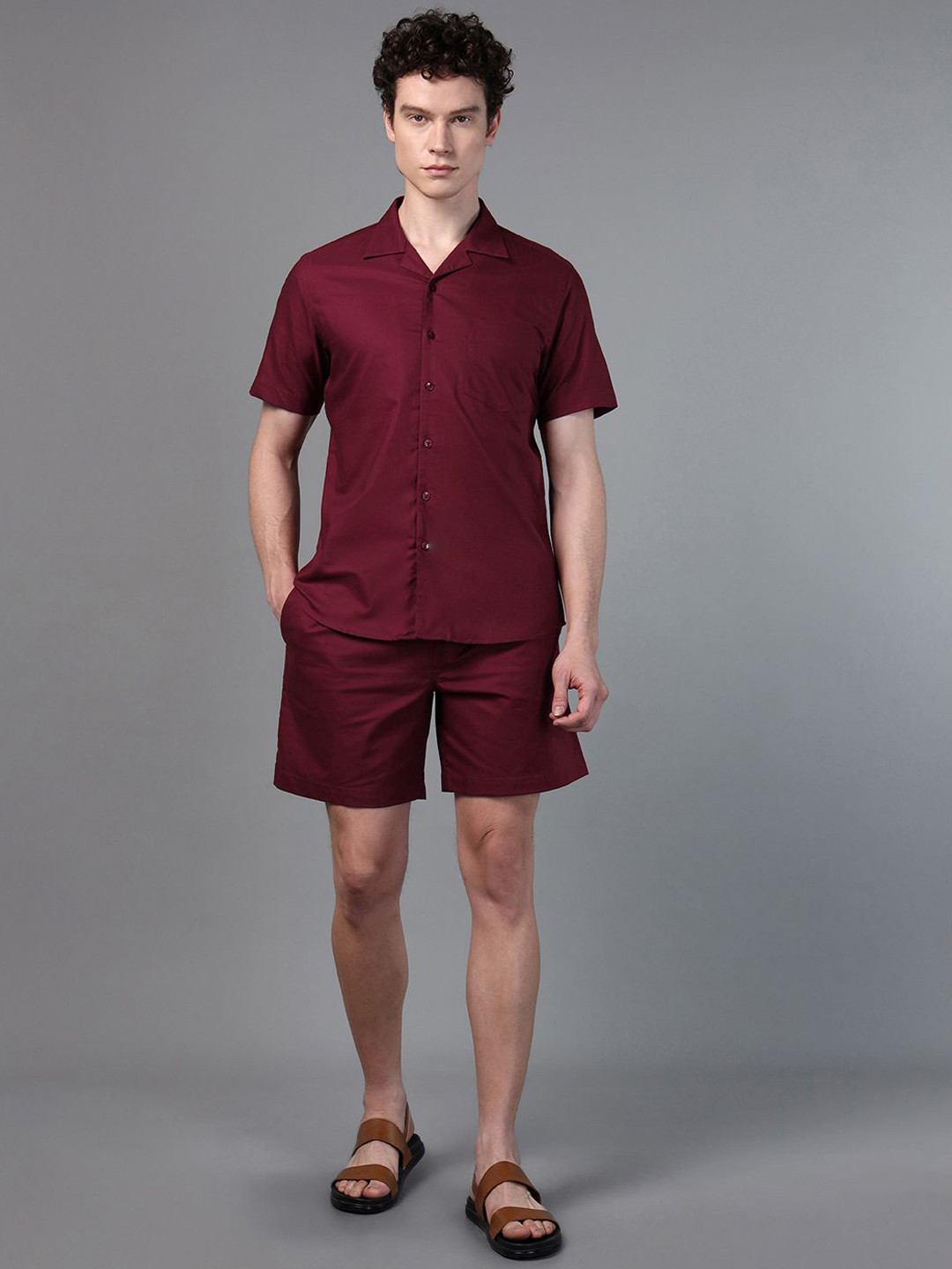 DON VINO Pure Cotton Shirt & Short Co-Ords