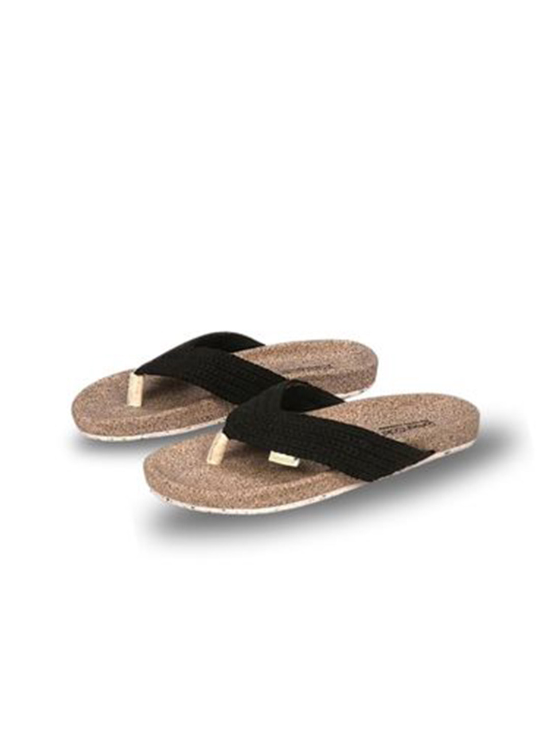 Greensole Women Black Pearl Slip-On Slippers