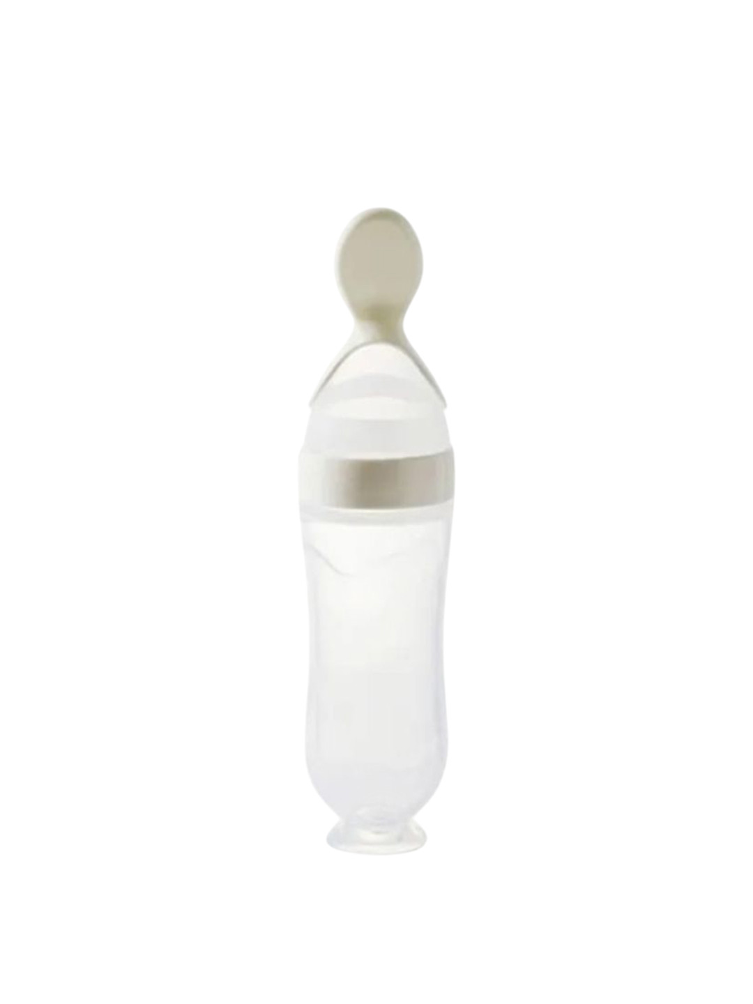 Kalra Magic Infants BPA Free Silicone Feeding Bottle with Spoon