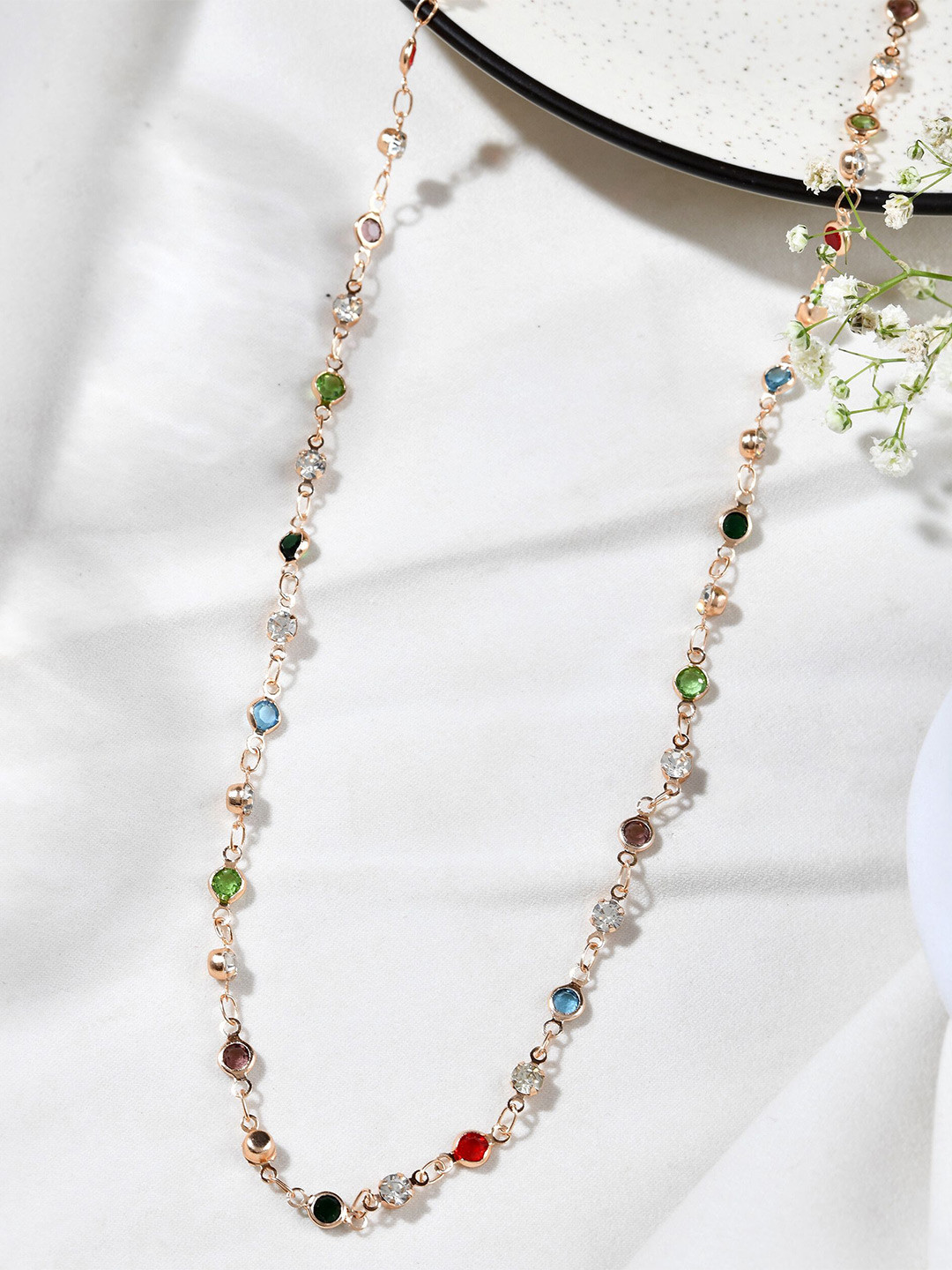 DIVASTRI Gold-Plated Handcrafted Chain