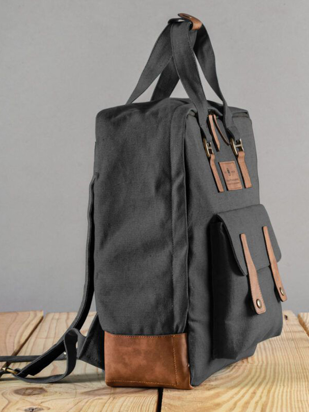 BOMBAY TROOPER Unisex Minitrooper Day Pack Cotton Canvas Laptop Backpack