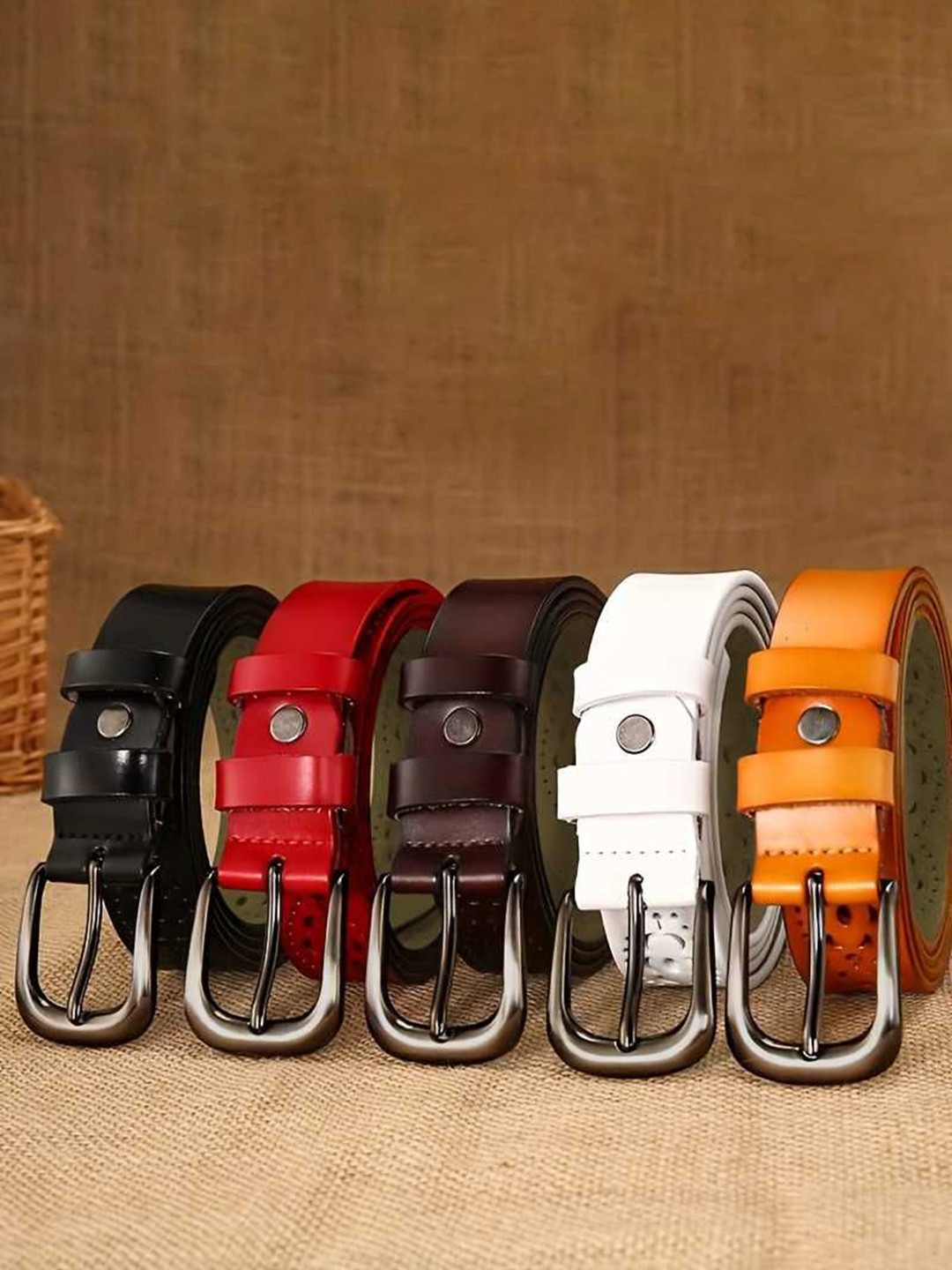 Bling Queen Out Pin Buckle Punk Bel