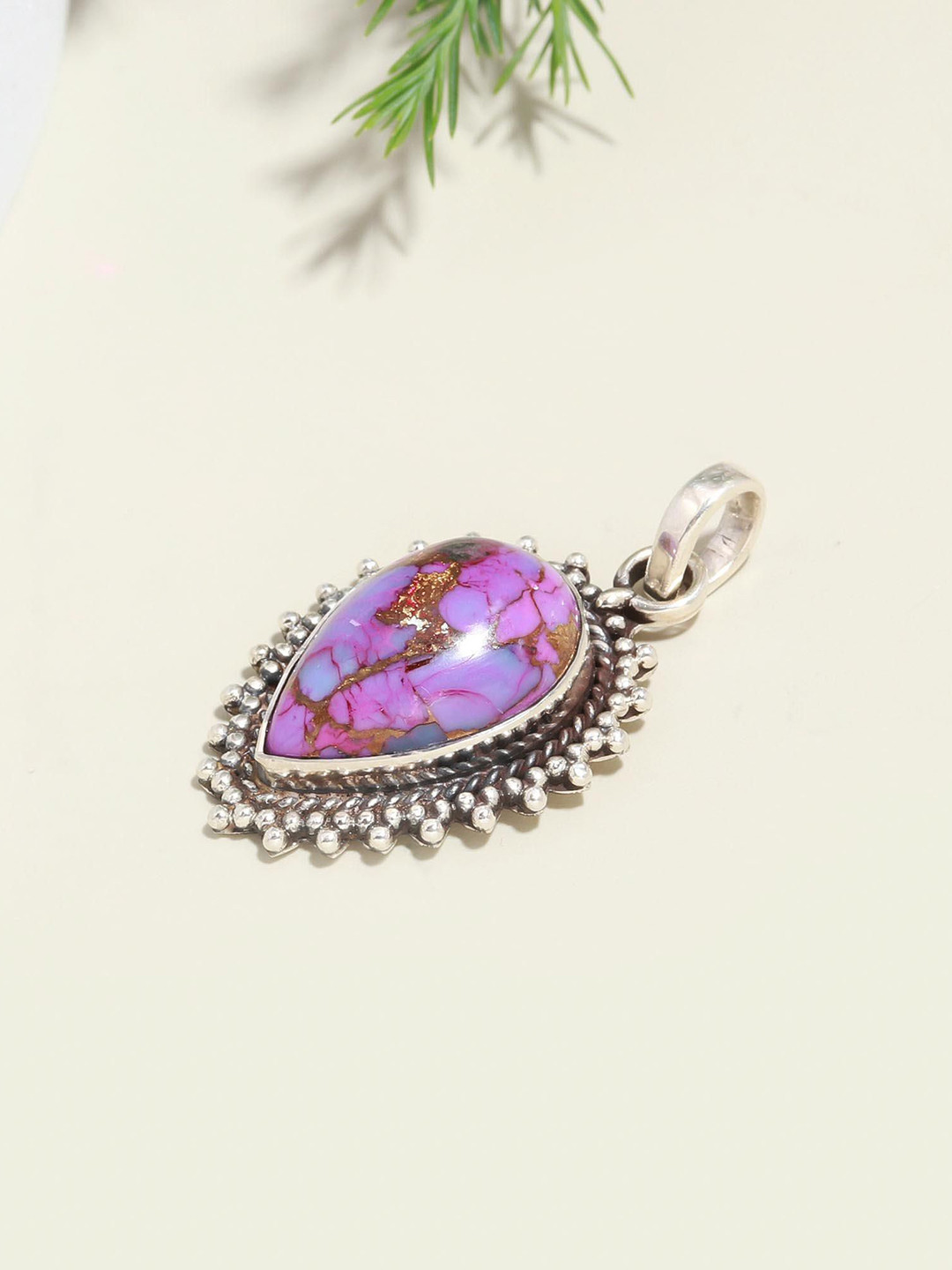 ORO ALMA Turquoise Violet Pendant