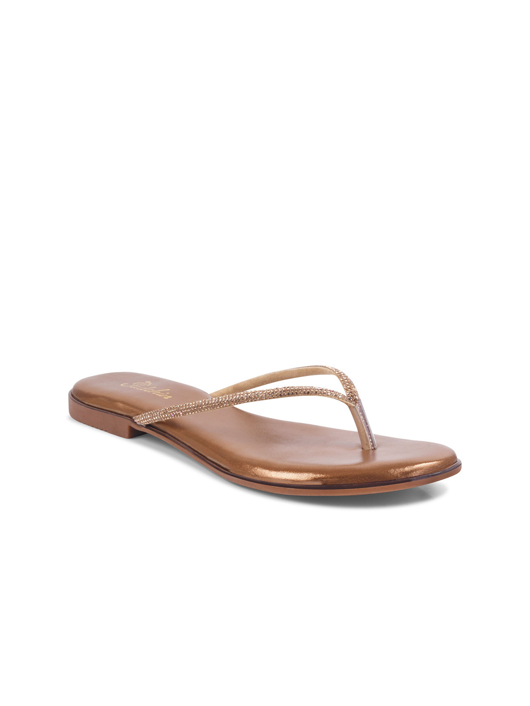 Padchin Women Embellished Ethnic One Toe Flats