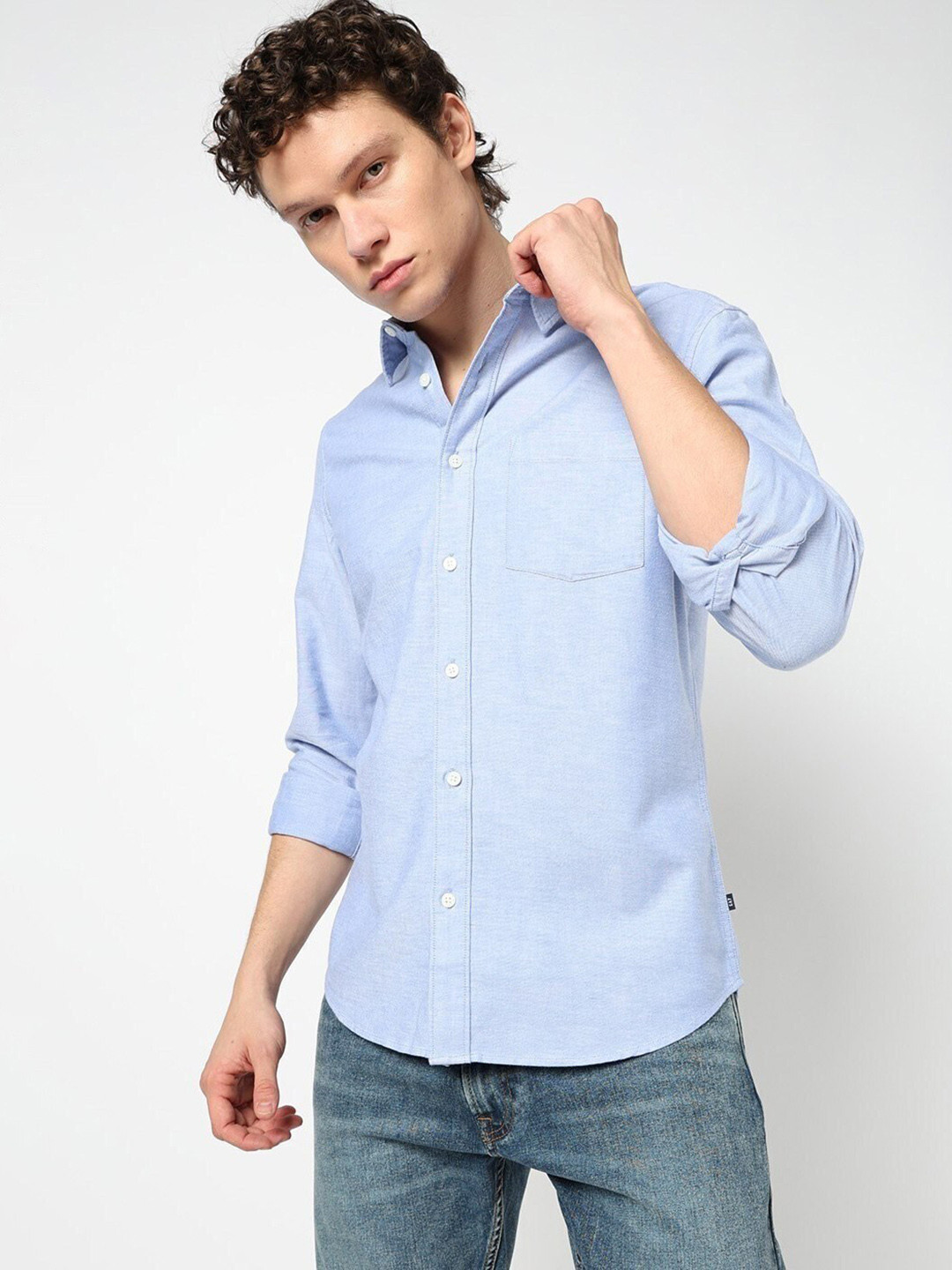 GAP Textured Casual Shirt