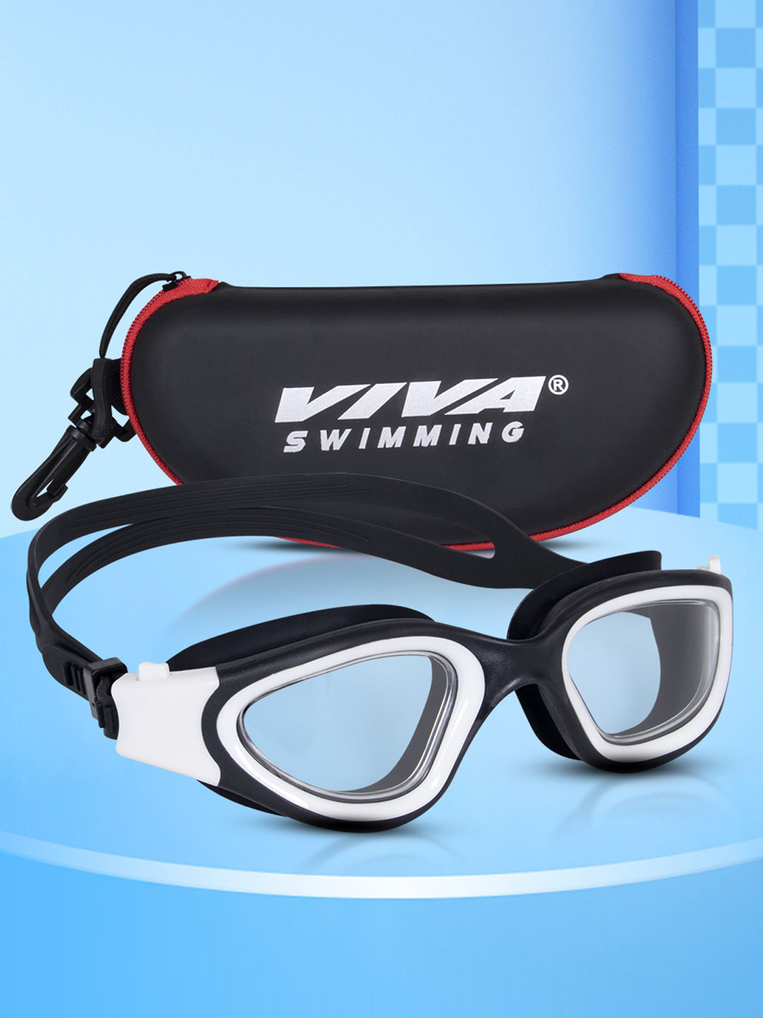 VIVA SWIMMING Adjustable Strap Swimming Goggles