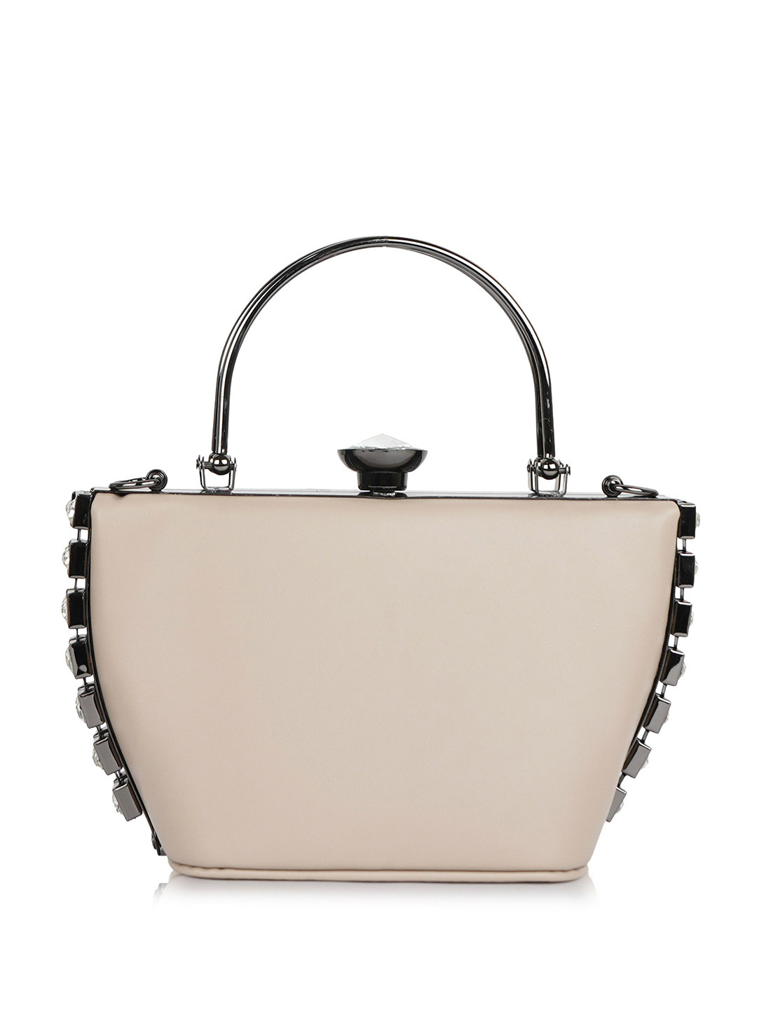 LADY QUINTON PU Half Moon Handheld Bag