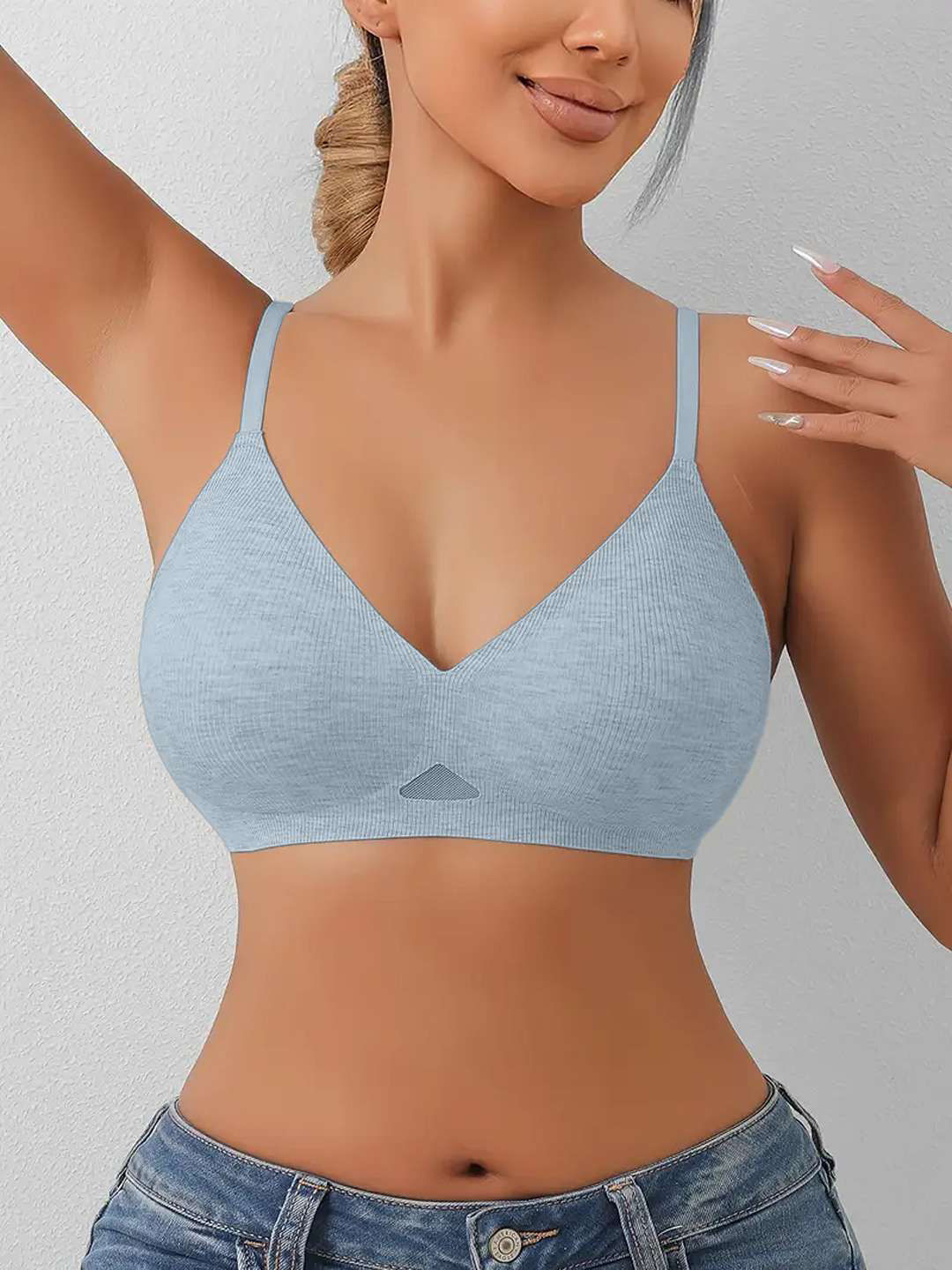 LARIX Women Half Lightly Padded Non wired T shirt bra