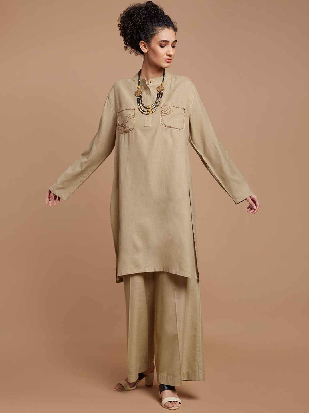 Chhaya Gandhi Design Studio Tunic with Trousers Co-Ords
