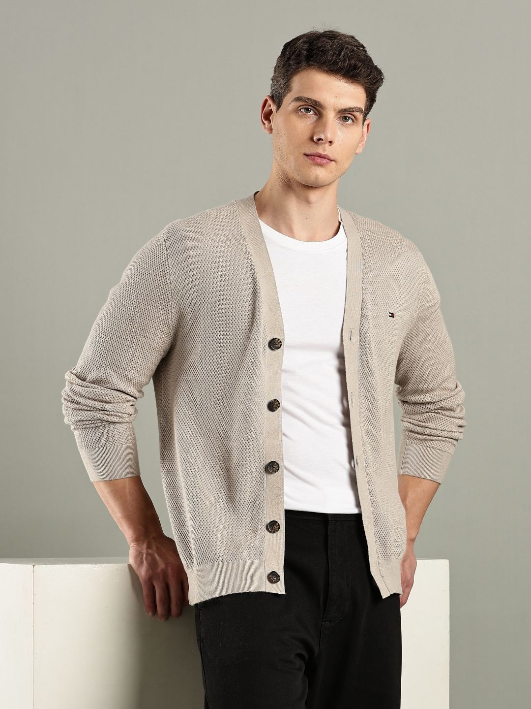 Tommy Hilfiger u.s Men Solid Cardigan