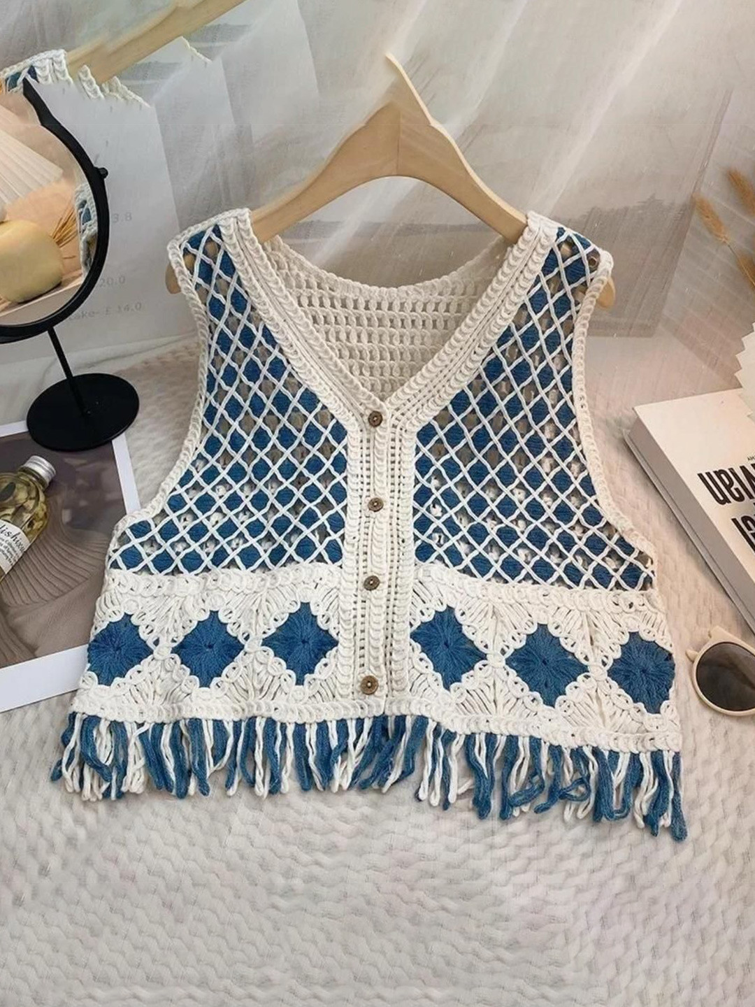 Miss Mosa By Akanksha  Ria Crochet Summer Top