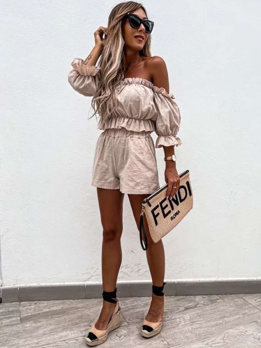 Oh Rare Short Top With Short Co-Ords