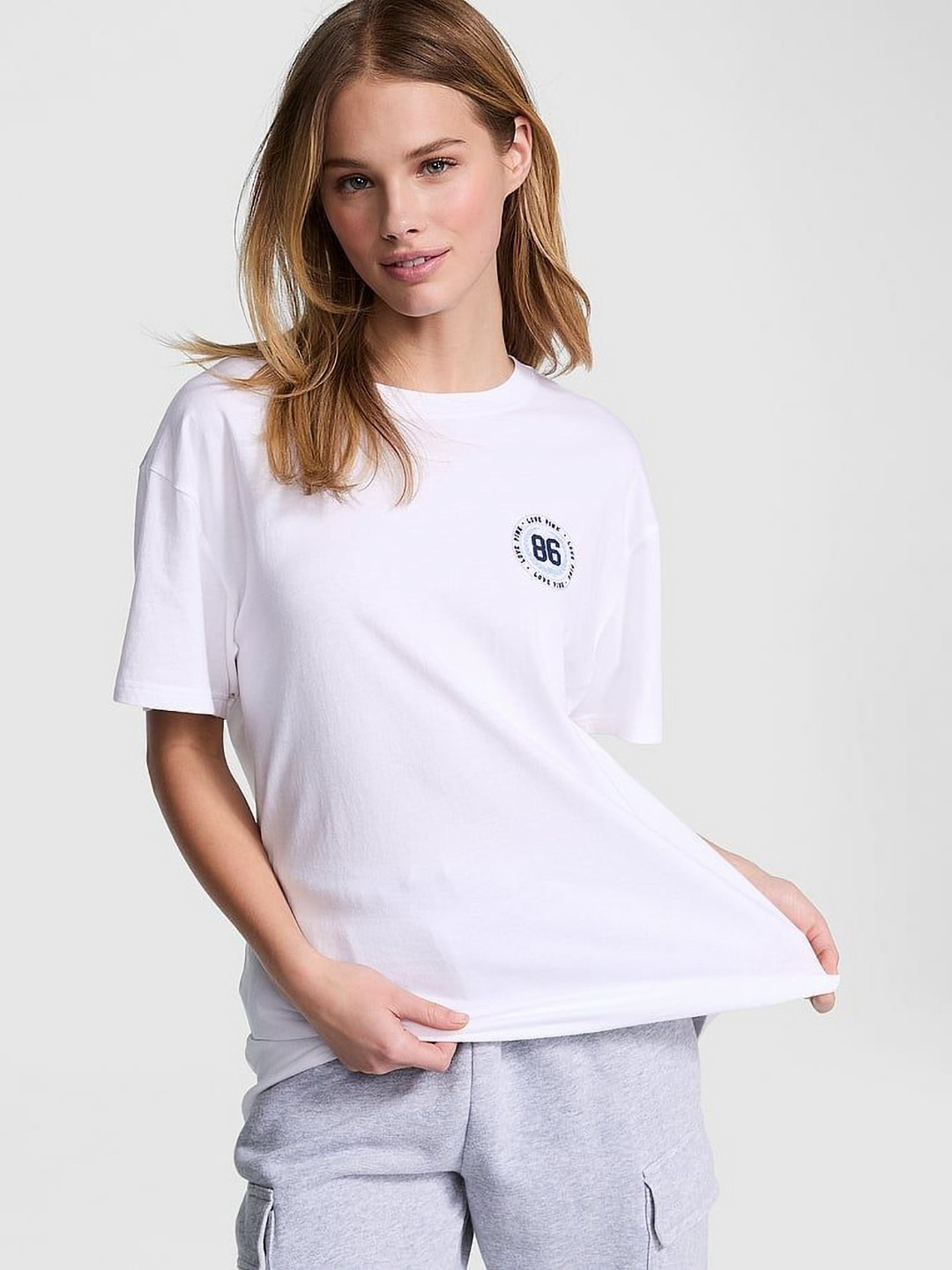 Victoria's Secret Short Sleeves Round Neck T-shirt