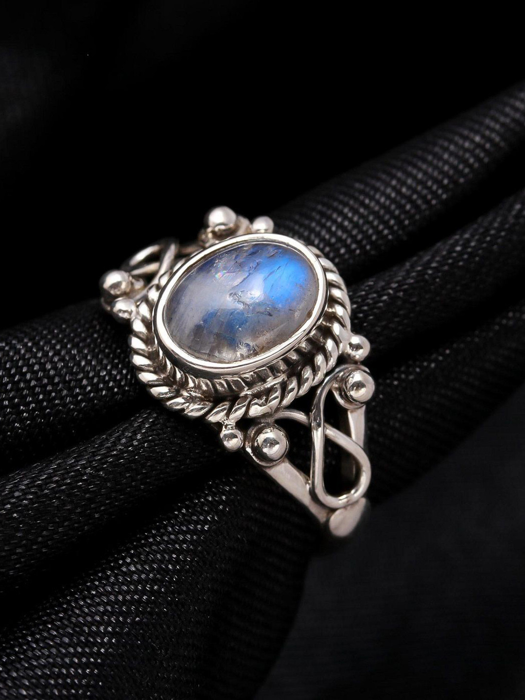 ORO ALMA Mystic Moonlight Silver Ring