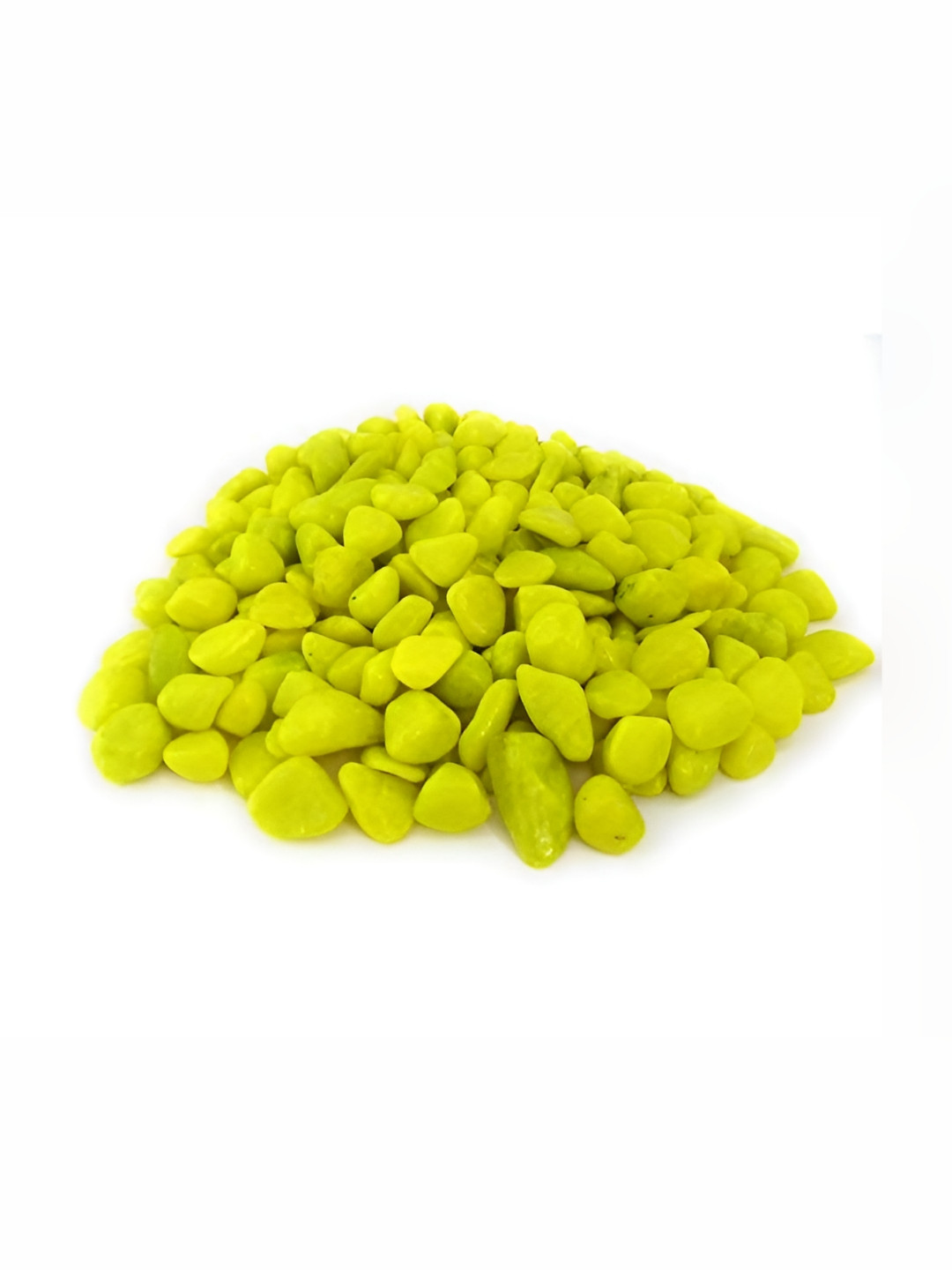 VANNEF Lime Green Premiume Colour Stone for Aquarium Vase Fillers Home and Garden Decor