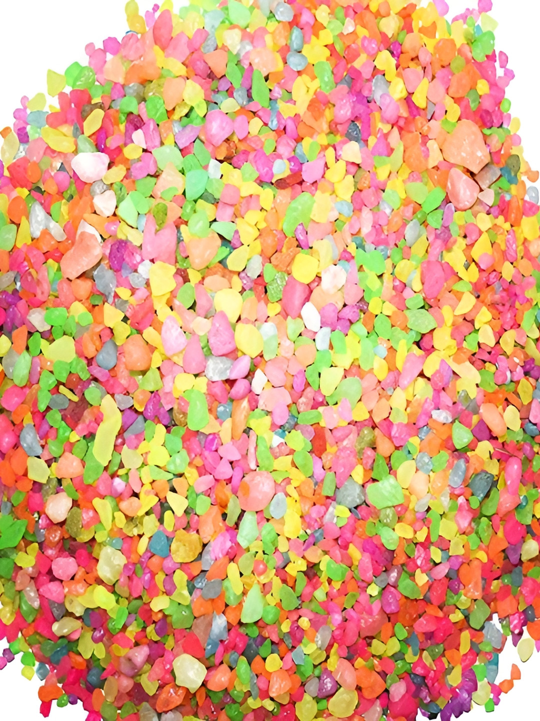 VANNEF(r) PinkDecorative Marble Chips for Aquarium Home Garden & Outdoor Decoration