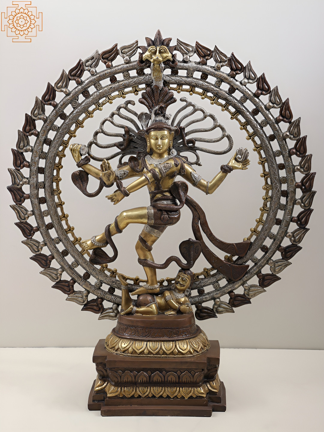 Exotic India The Ultimate Representation of Bhagawan Shivas Power Nataraja Statue Handmade