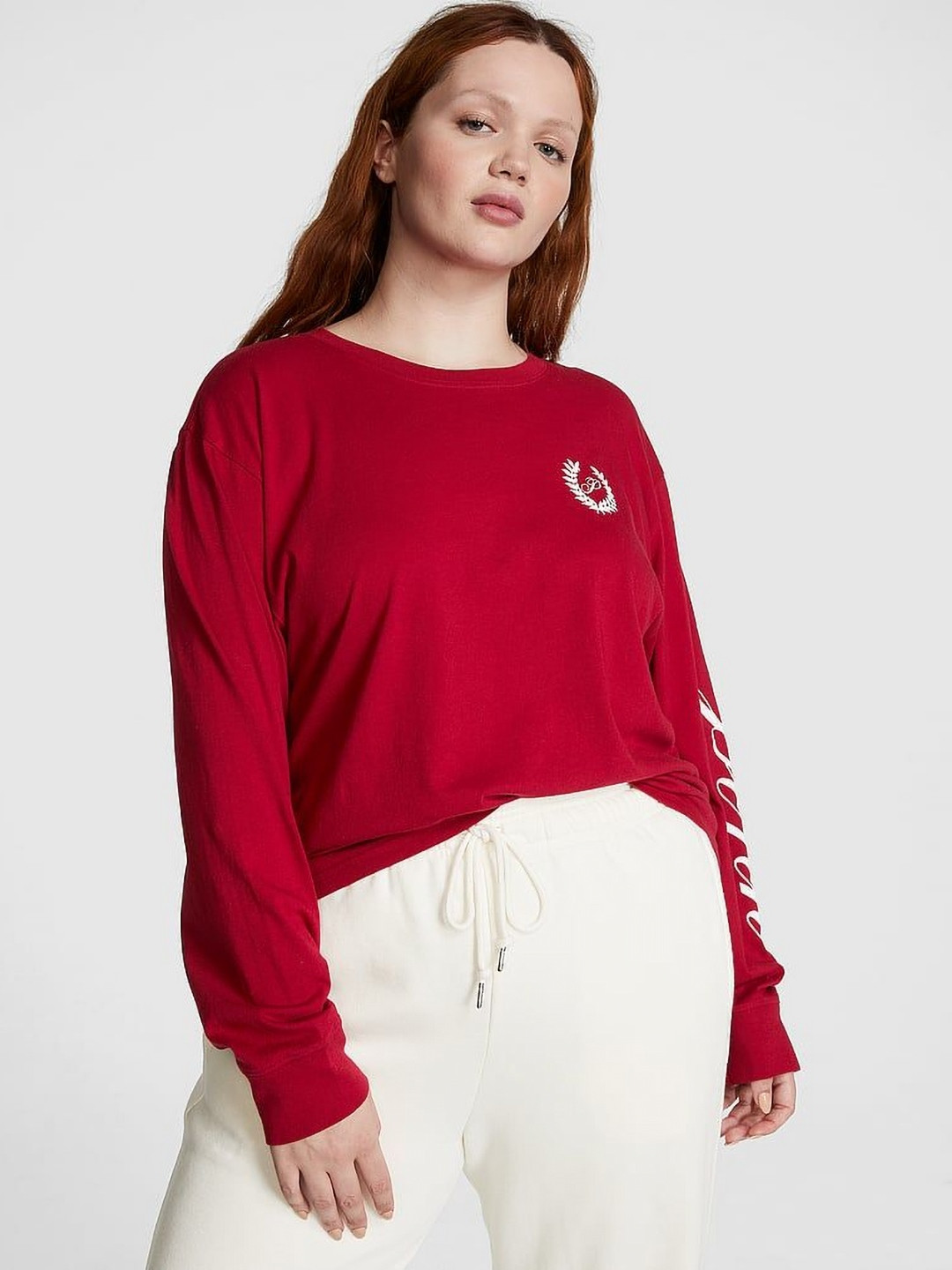 Victoria's Secret Long Sleeves Round Neck T-shirt