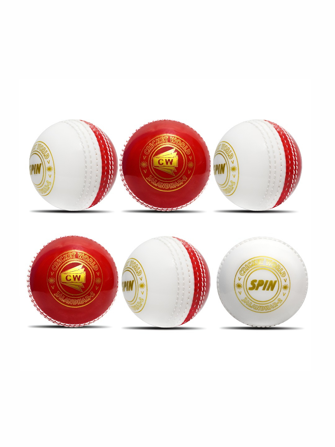 CW Pack Of 6 Cricket Ball