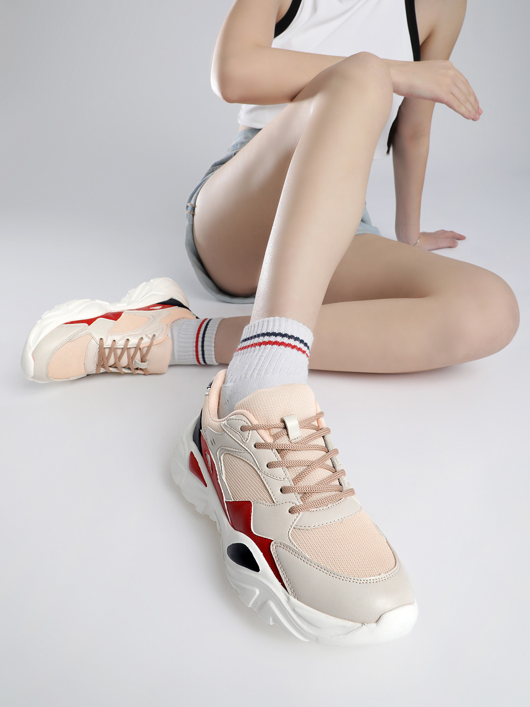 The Roadster Life Co. Women Chunky Sole Sneakers