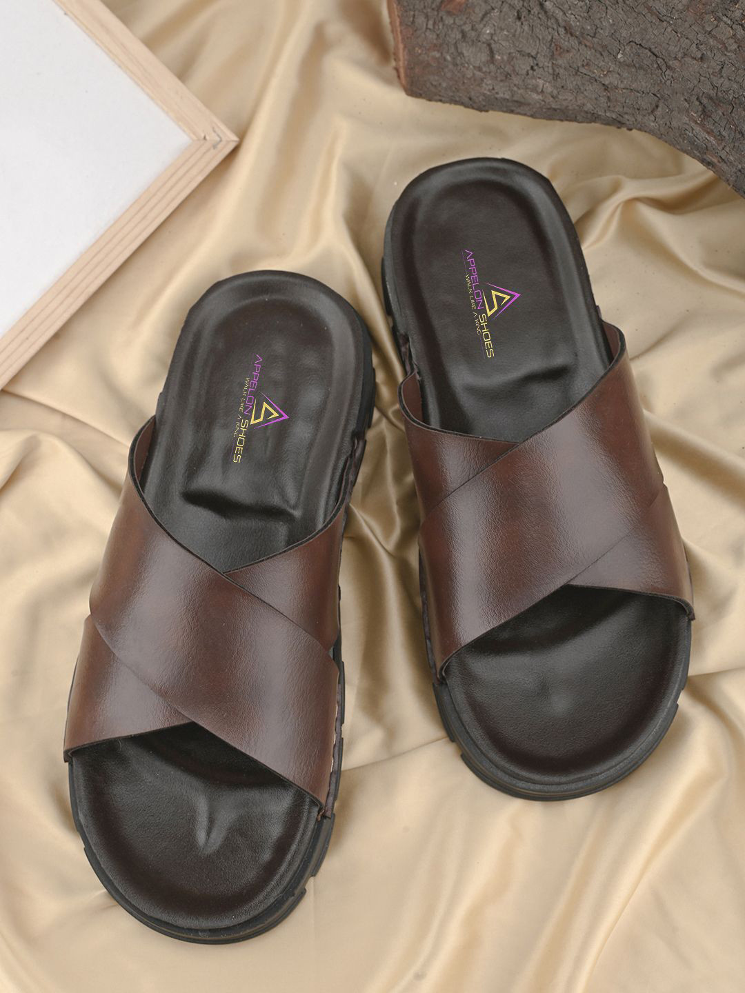 Appelon Men Solid Comfort Casual Slipper Sandals