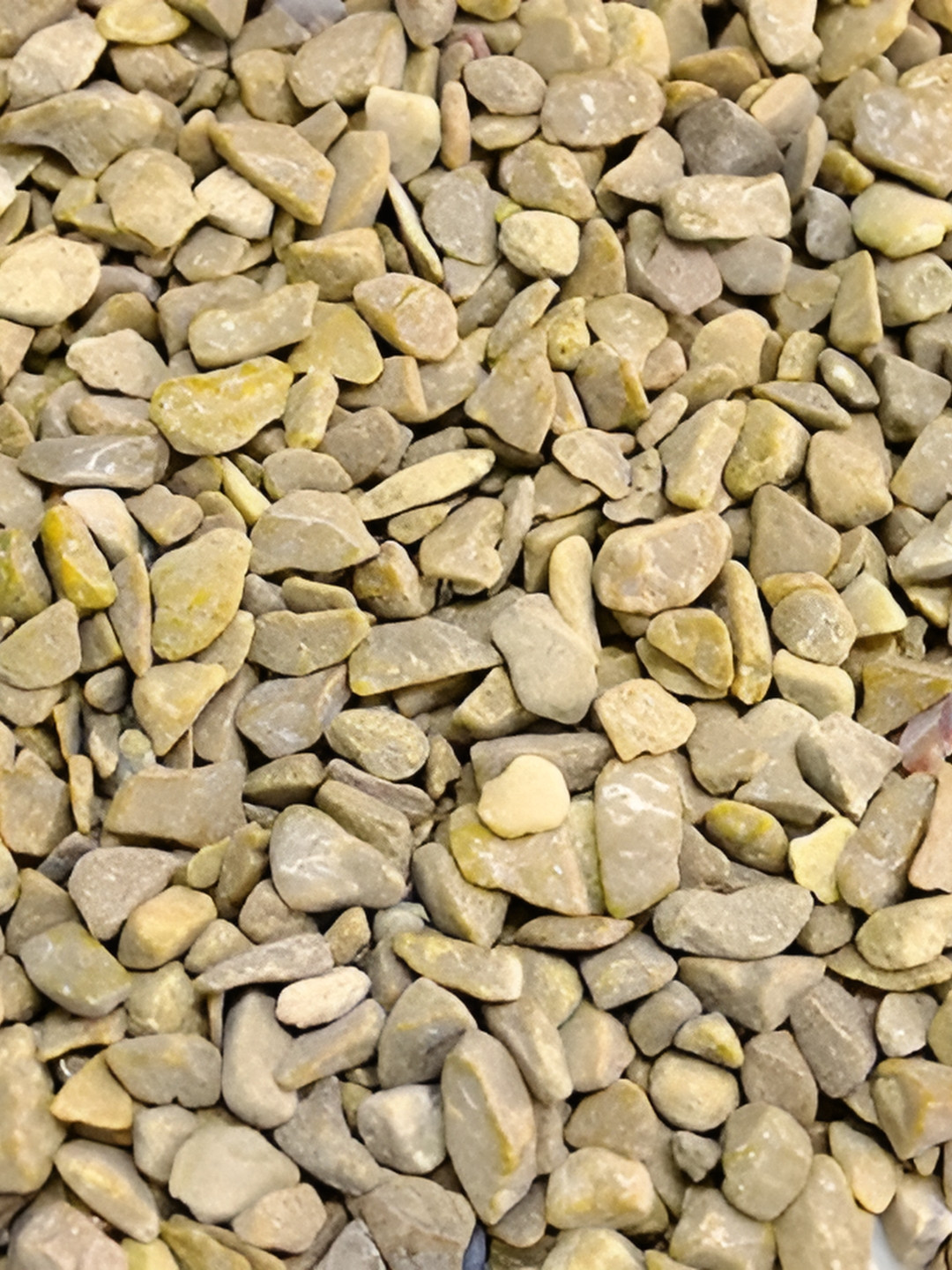 VANNEF(r) YellowDecorative Marble Chips for Aquarium Indoor & Outdoor Decoration