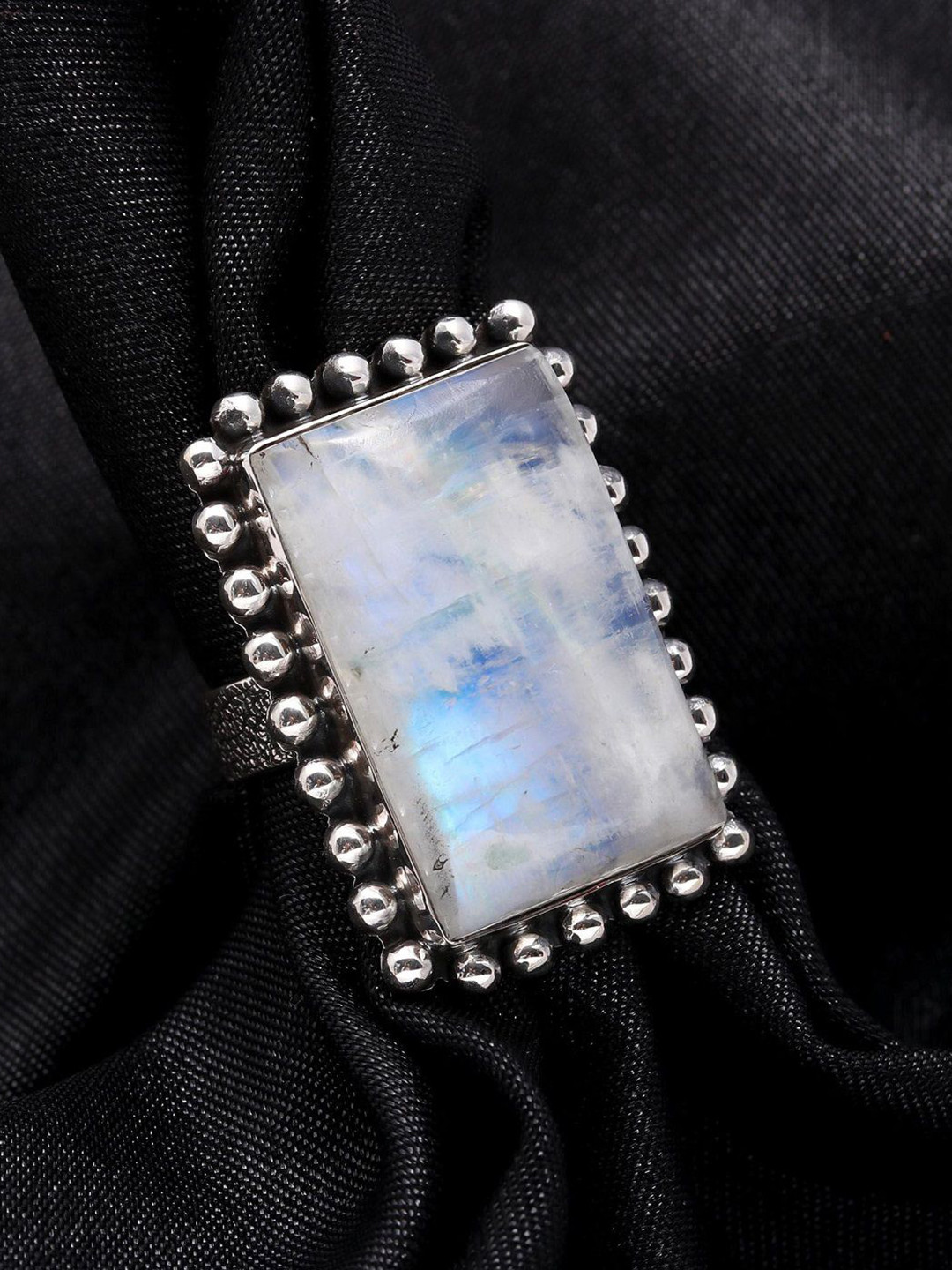 ORO ALMA Moonlit Empress Silver Ring