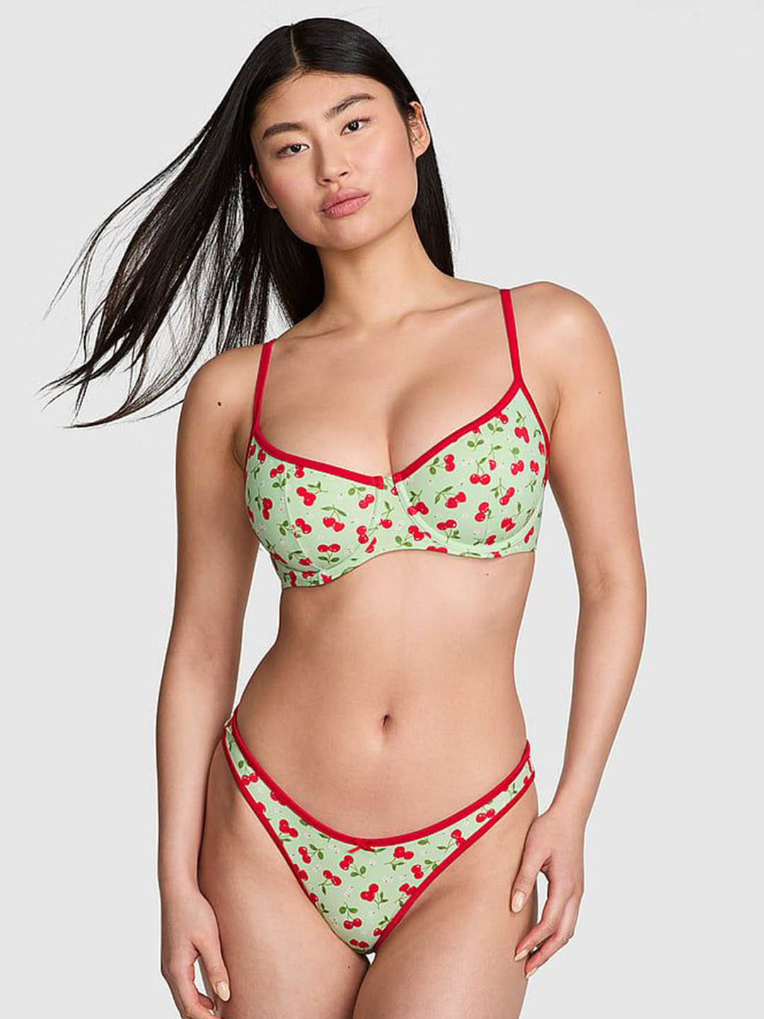 Victoria's Secret PINK by Frankies Printed Buttercup Swim Bikini Top