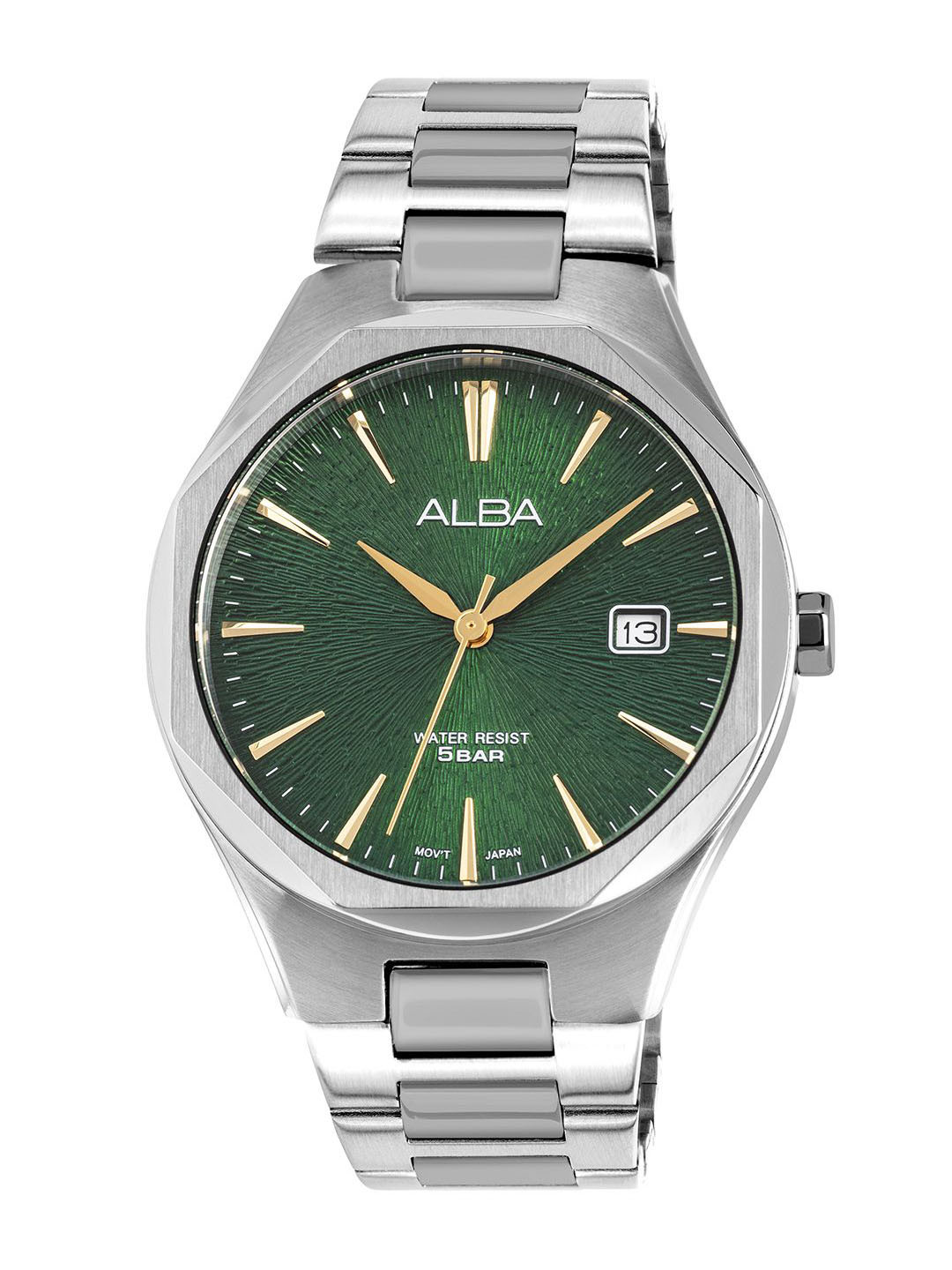 Alba by seiko Men Pine Green Dial Watch AS9U55X1