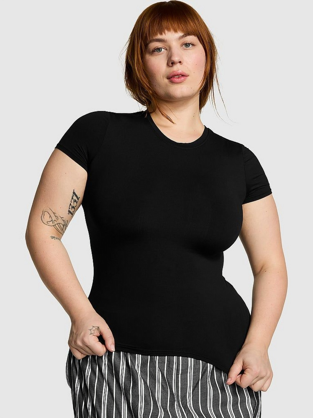 Victoria's Secret Short Sleeves Round Neck T-shirt