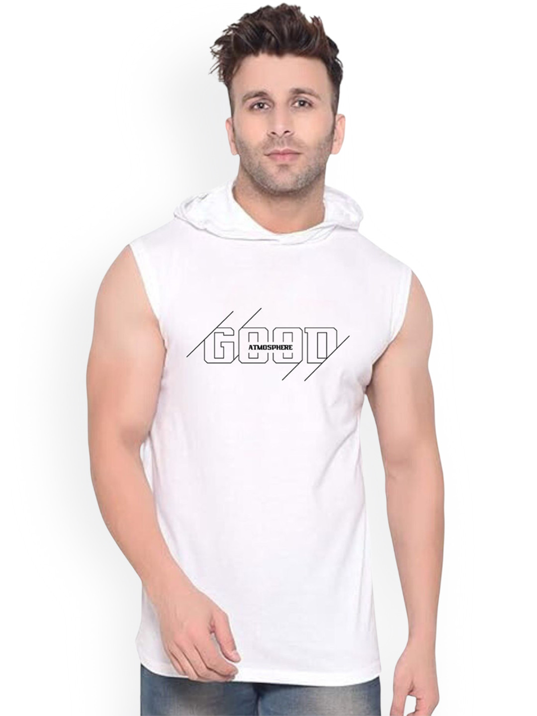 Fashnobic Good Atmosphere Printed Gym Vest K__print-44_gym_vest_white