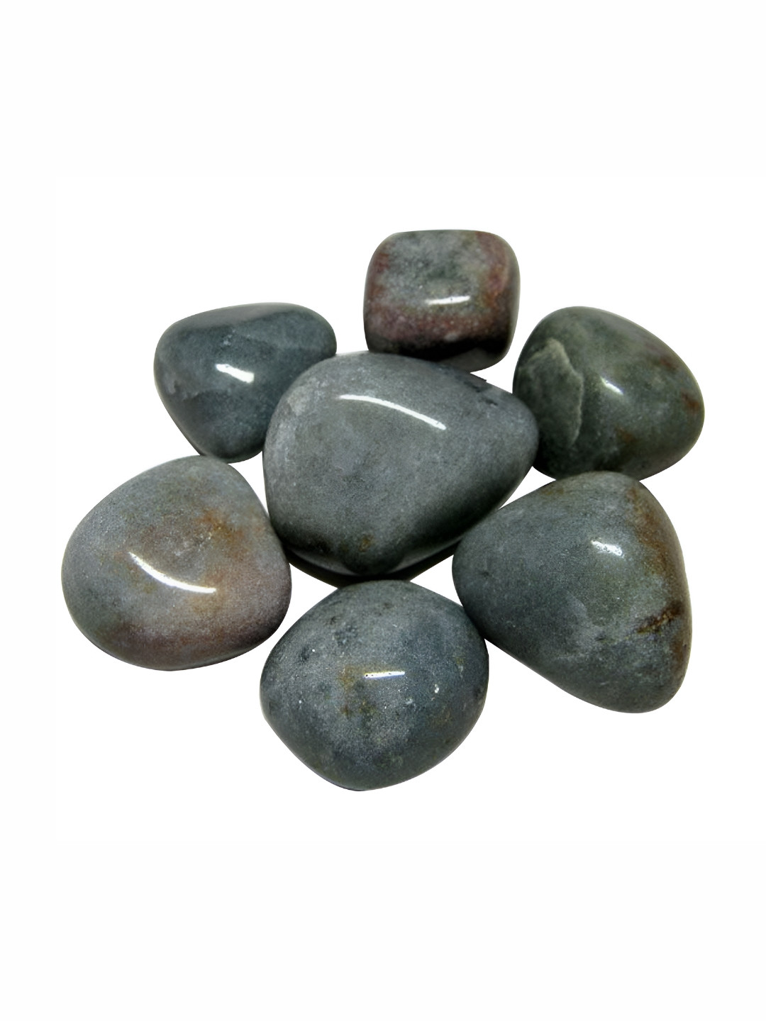 VANNEF(r) GreyOrnamental River Rocks Tumbled Stones Garden & Aquarium Decor