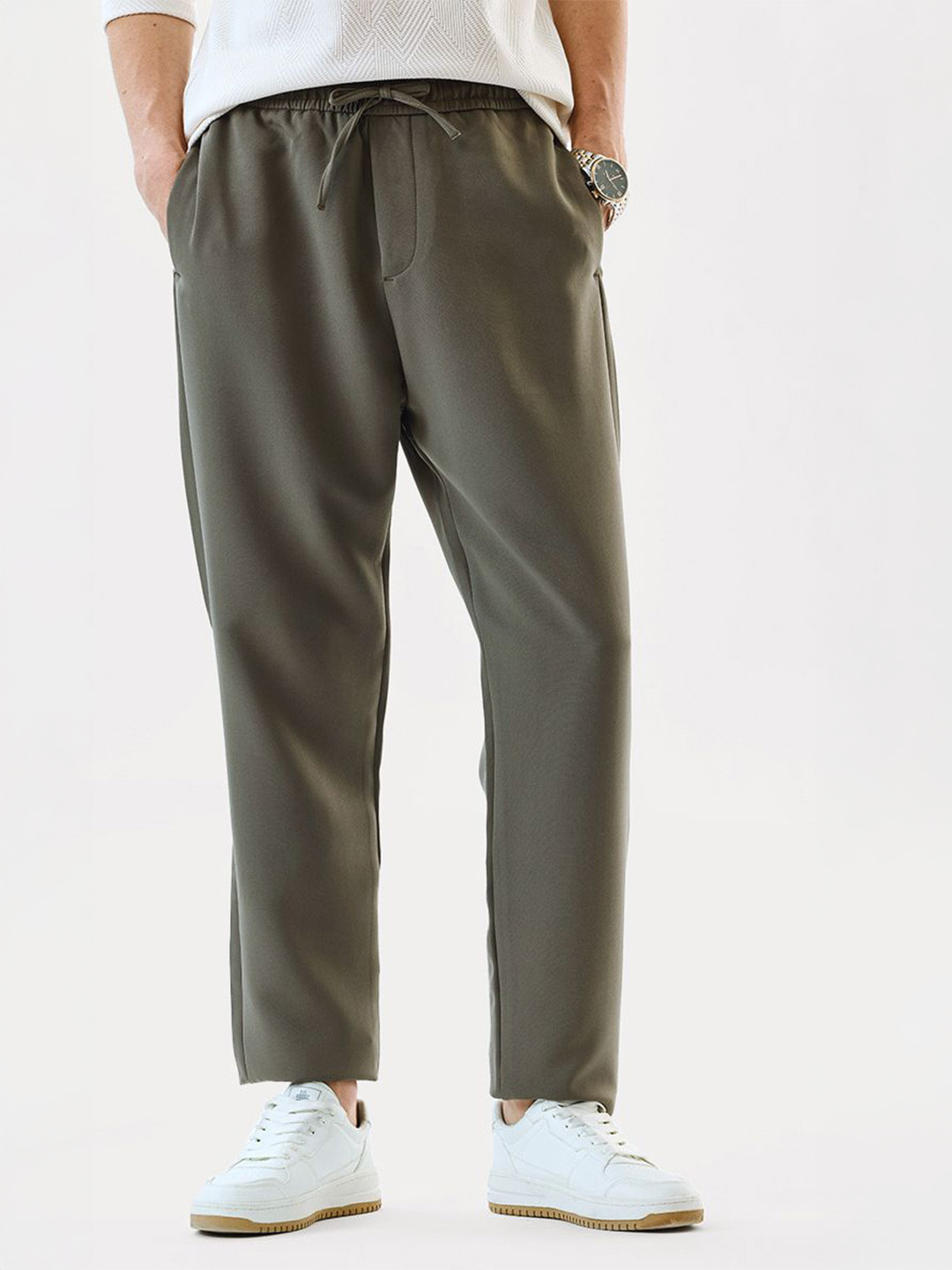 Snitch Men Mid-Rise Stretch Trouser
