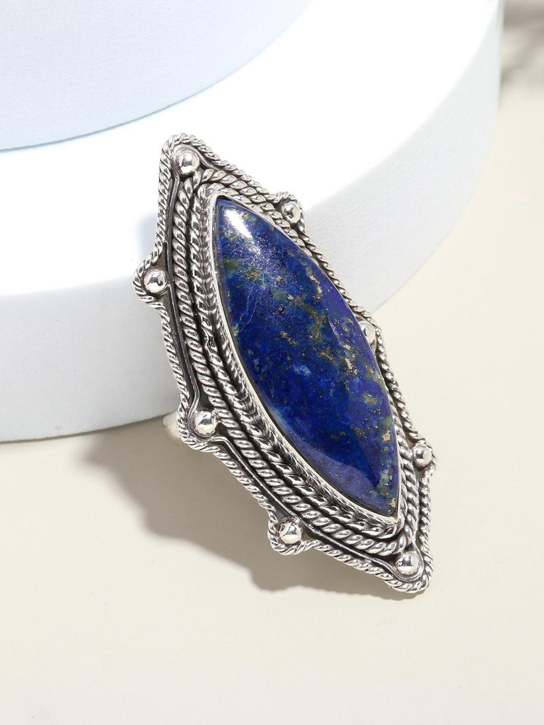 ORO ALMA Lapis Lazuli Silver Ring