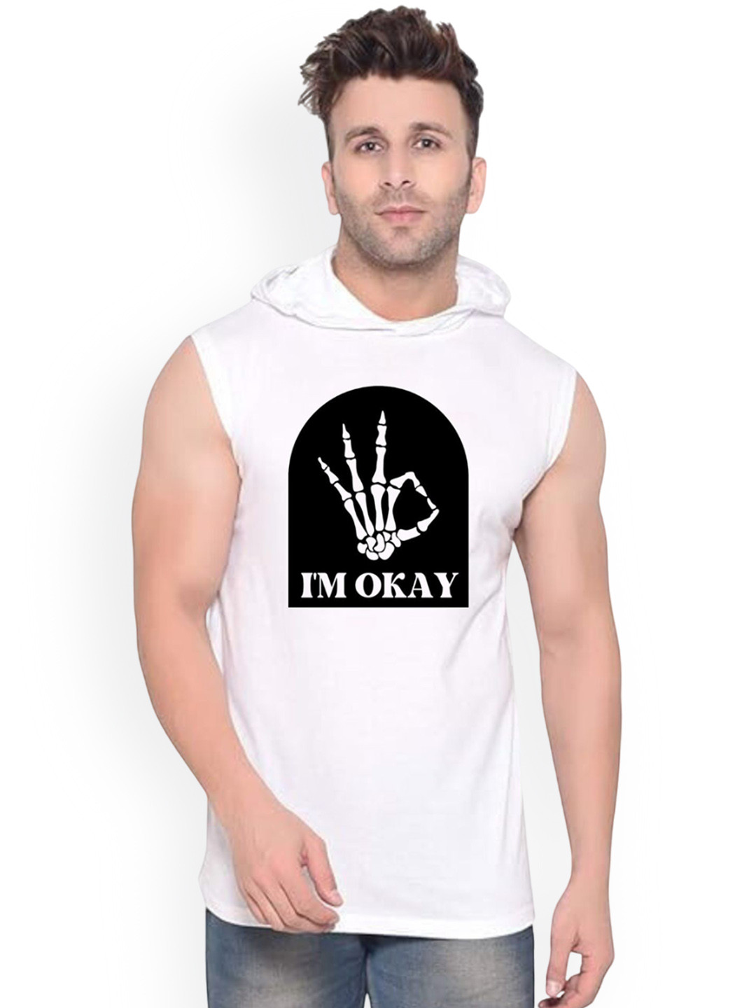 Fashnobic Printed Gym Vest K__print-90_gym_vest_white