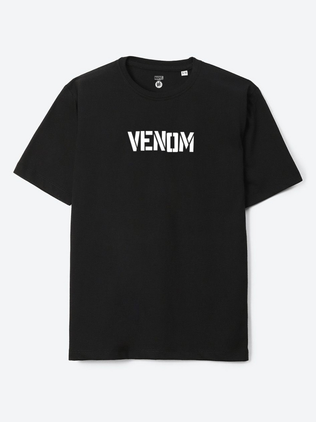 YK Marvel Boys Graphic Printed Round Neck Abstract Pure Cotton Oversized Fit T-Shirt