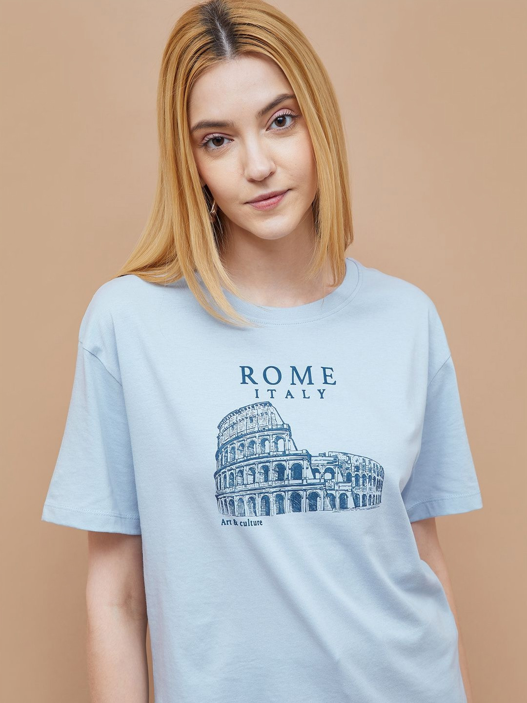 Fame Forever by Lifestyle Graphic Printed Printed Pure Cotton T-shirt