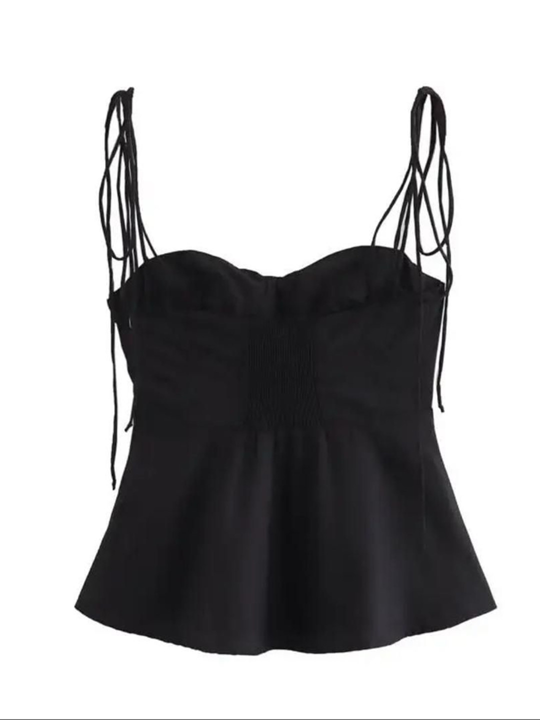 Miss Mosa By Akanksha  Sweetheart Neck Rima Summer Statement Top